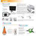 Multi-functional solar lighting system ,solar home emergency lighting system